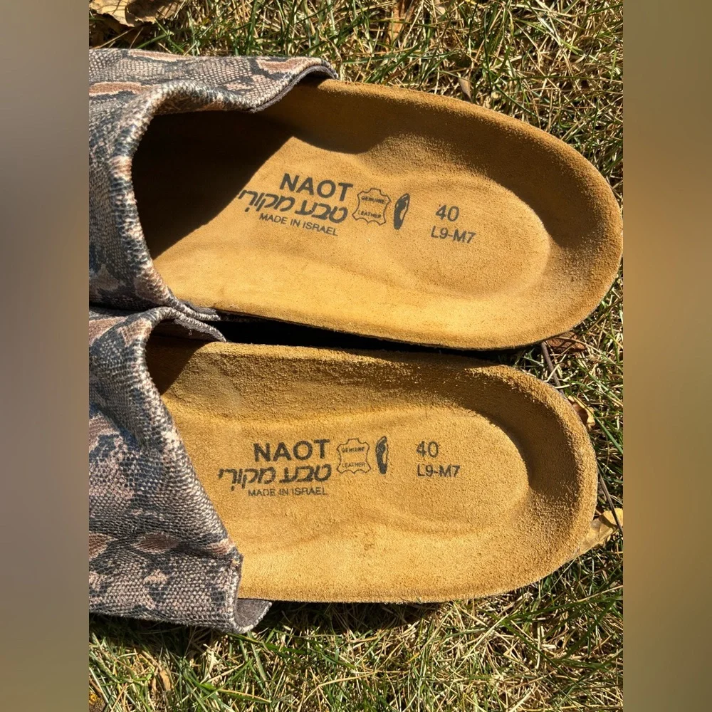 NWOT Naot Ipanema Slide Sandals - Picture 3 of 14